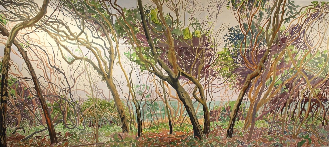 Mark Dober 'Saltwater Headland, with the Pacific Ocean'