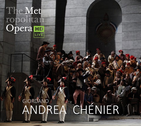 Andrea Chenier Met Opera poster