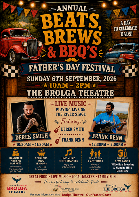 Brolga Theatre Fathers Day - Musicans Times Poster .png