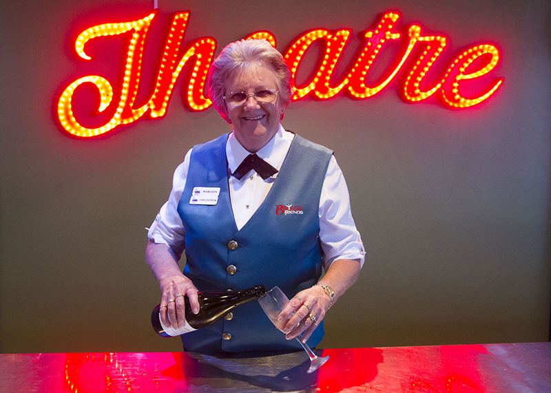 Brolga volunteer Marleen is one of hundreds of volunteers who halp our community enjoy our Cultural Services Venues