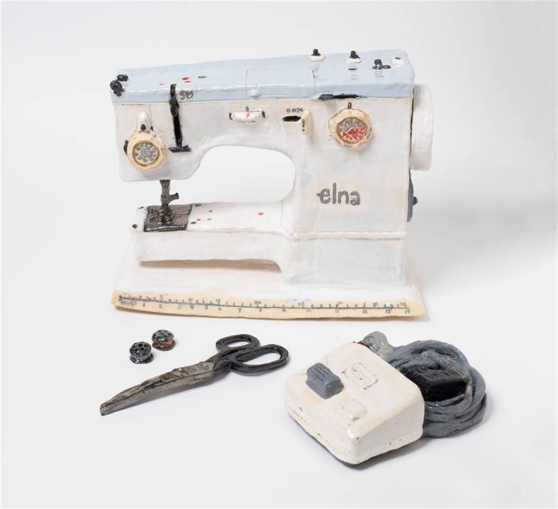 Lisa Reid 'Mum's 1971 Elna Supermatic Sewing Machine' 2024