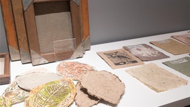 Installation view: Weeds to Paper. Photo: Natasha Harth.
