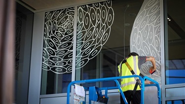 Zartisha Davis Mural project