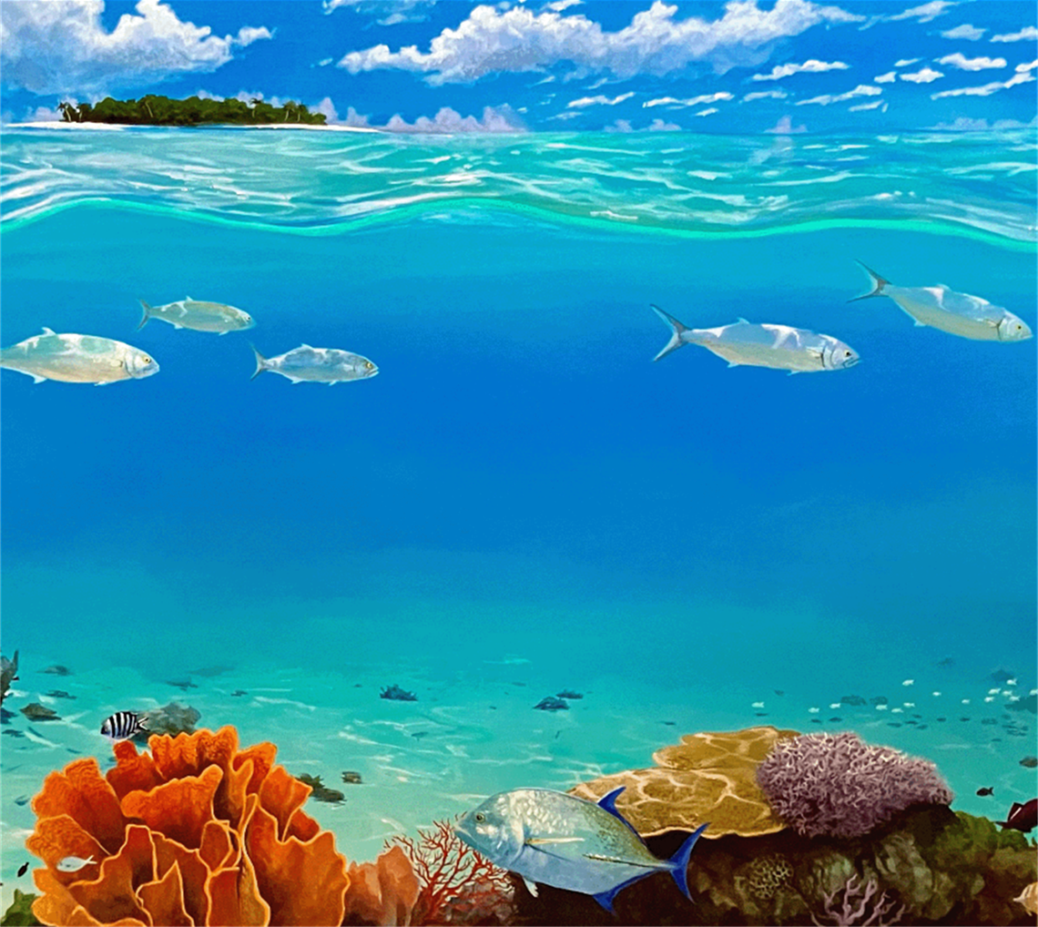 Equilibrium Acrylic on Canvas John Leyland