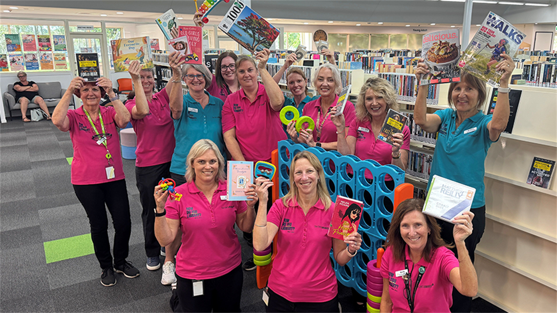 Fraser Coast Libraries staff