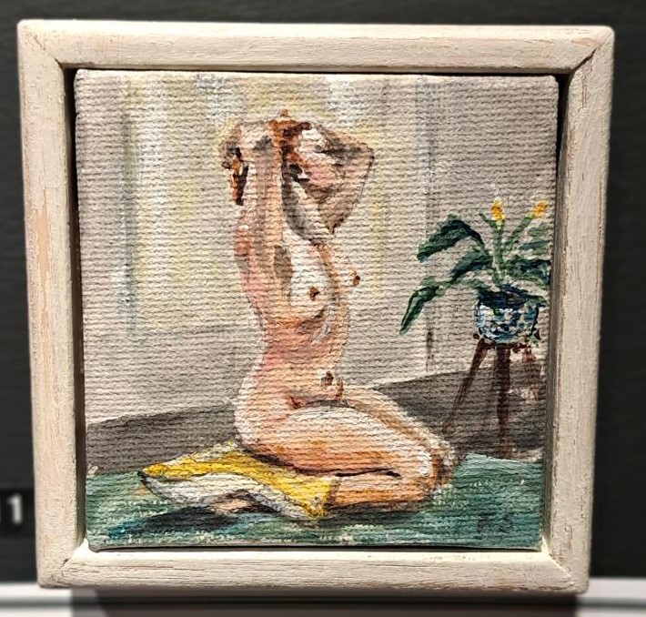 HBAS 2025 - Miniature - First Prize - Fiona Sandy, 'Minimum', Acrylic
