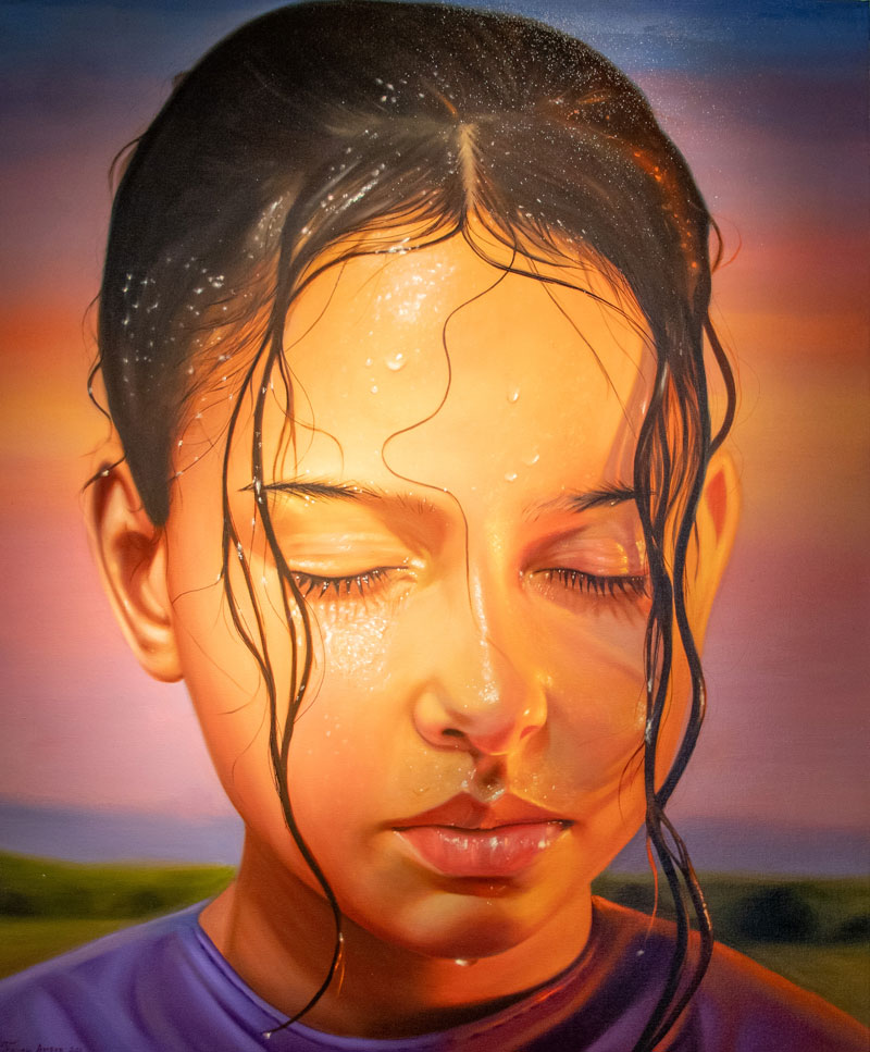 Open Section 2025_First Prize- Fouad Ameur_'wafaa' oil