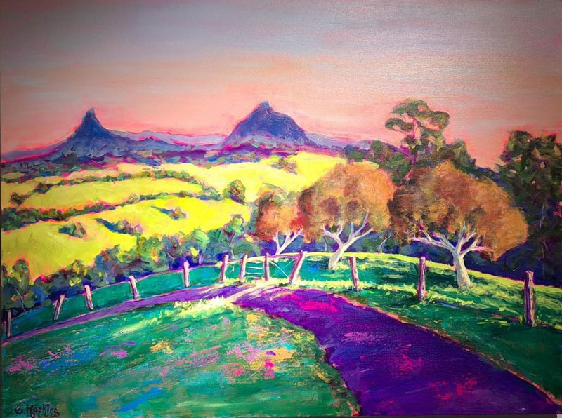 HBAS 2025 - Open - Highly Commended Prize - Christine Hopkins, 'Late Afternoon in June', Acrylic