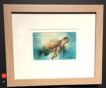 HBAS 2025 - Miniature - Highly Commended - Colleen Helmore, 'Another Day In Paradise', Watercolour