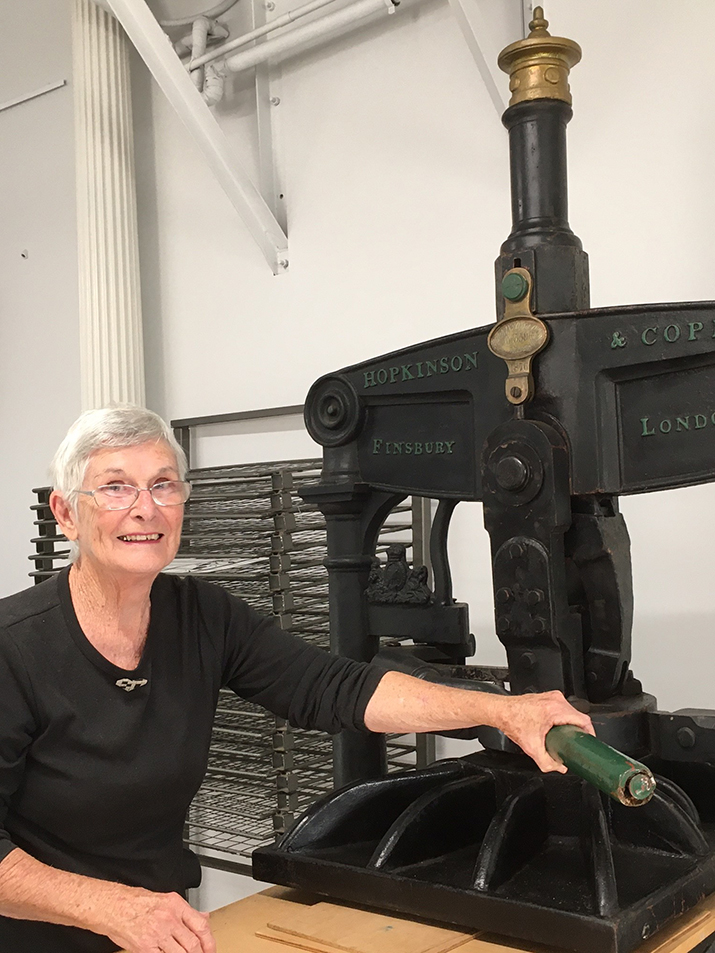 Ann with Albion Press 2022
