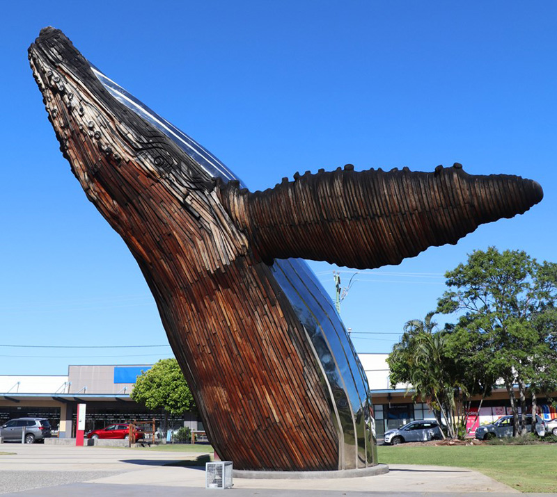 Humpback Whale Sculpture Hervey Bay