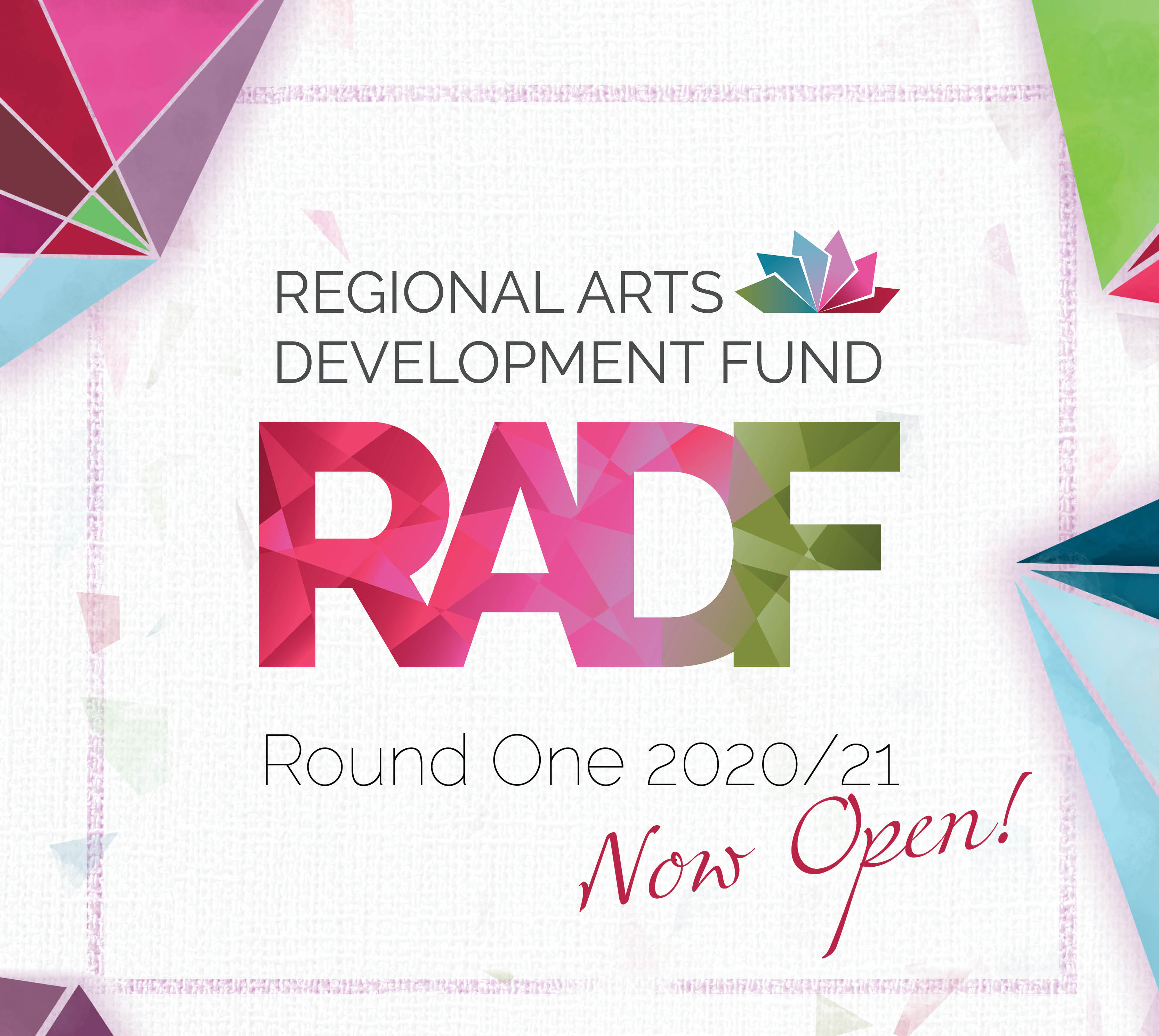 Regional Arts Development Fund Now Open for 2021 Projects
