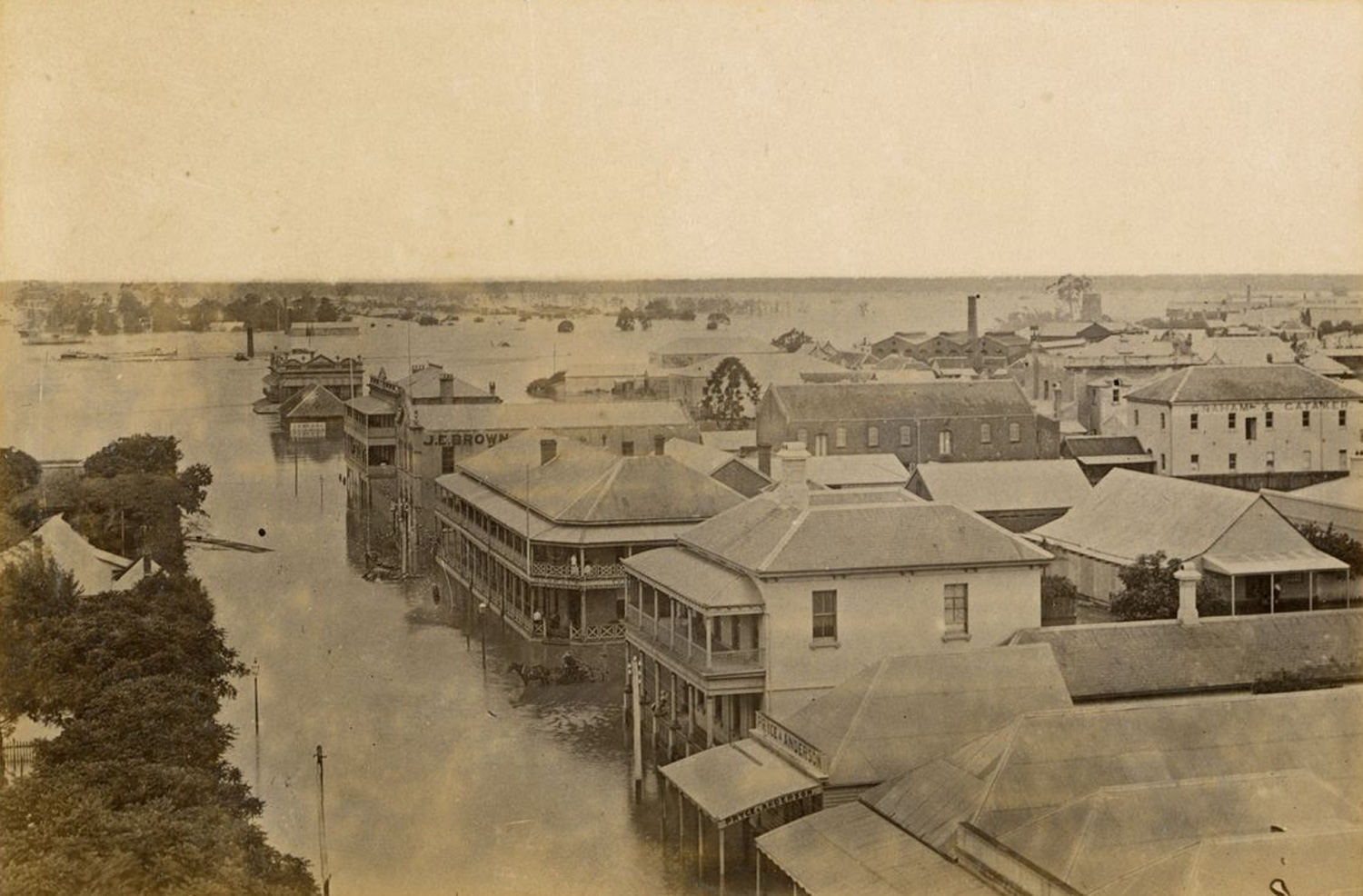 Flood Maryborough 1893