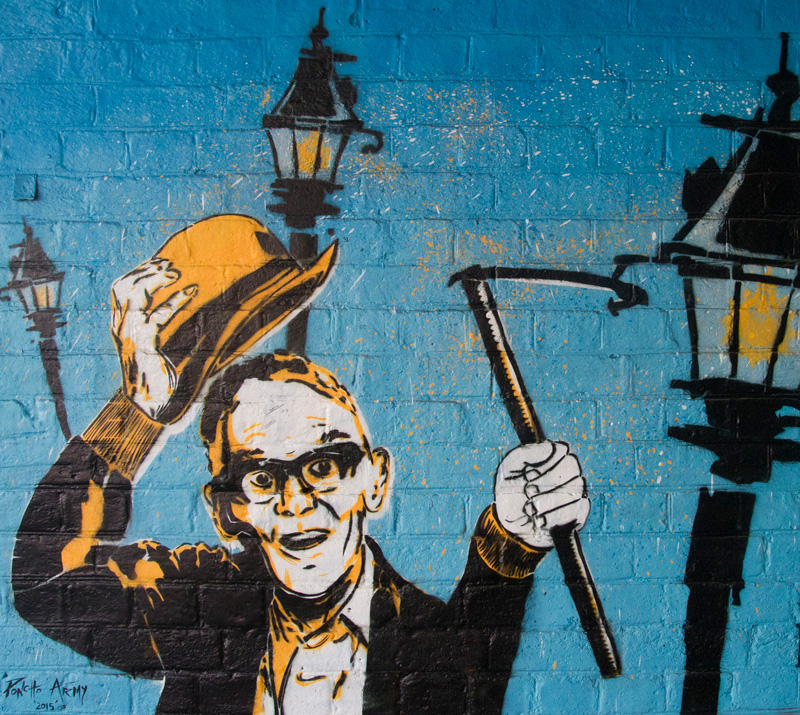 Arnie Twigg, the lighter of lamps
