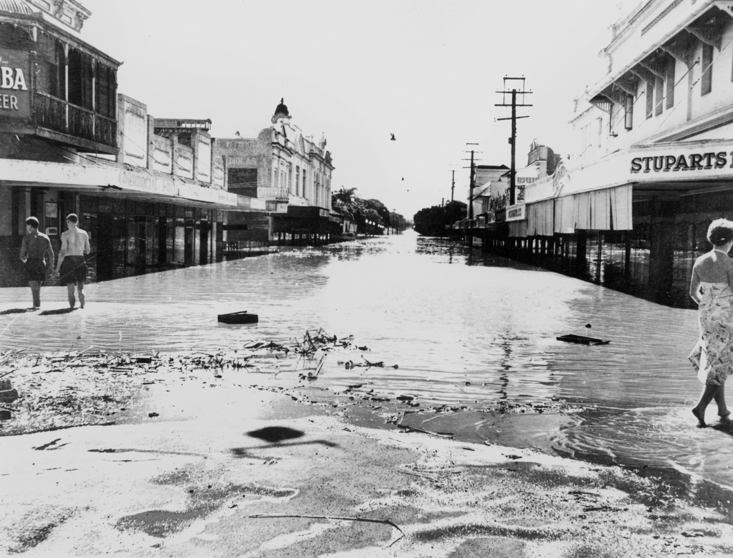 Flood_Maryborough 1955