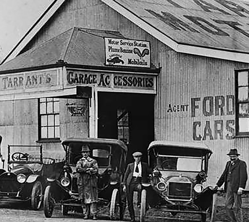 Tarrants Motor Works. Image courtesy of the Maryborough Wide Bay & Burnett Historical Society.
